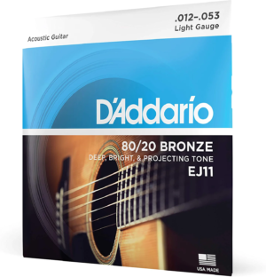 D’Addario 80/20 Bronze Acoustic Guitar Strings: The Best Choice for Professionals